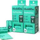 HoldOn Pet Waste Bags - Unscented Leak Proof & Tear Resistant Dog Poop Bags Extra Thick Durable (2 Pack)