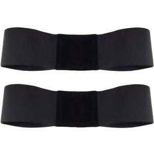 Golf Swing Arm Band - Elastic Nylon Golf Training Aid Band - Swing Correcting Posture Motion Fixer Power Band - Swing Correcting Trainer Band for Golfers (2 Pack)