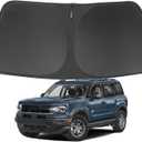 Bronco Sport Custom Windshield Sun Shade for Bronco Sport 2021-2025 Front Window Sunshade Sun Visor 240T Shade Blocks UV Rays Car Accessories