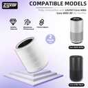 Core 400S Replacement Filter Compatible with LEVOIT Core 400S & Core 400S-P Air Purifier, 3-in-1 Activated Carbon Pre-Filter, Core400S-RF (LRF-C401S-WUS), 2 Pack, White, Some Pieces are Broken