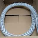 Sealproof 1.5" x 6 FT Pool Filter Pump Connection Hose for Above Ground Pools, 1-1/2 Inch ID Dia x 72" Premium Quality Kinkproof PVC, Made in USA | Cut to Desired Length, Includes 2 Hose Clamps