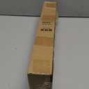 Curtain Rods for Windows 48 to 84 Inch(4-7 Feet),Black 1'' Diameter Drapery Rods with End Cap Style Design,Modern Adjustable Heavy Duty Curtain Rod,Size:36''-88''