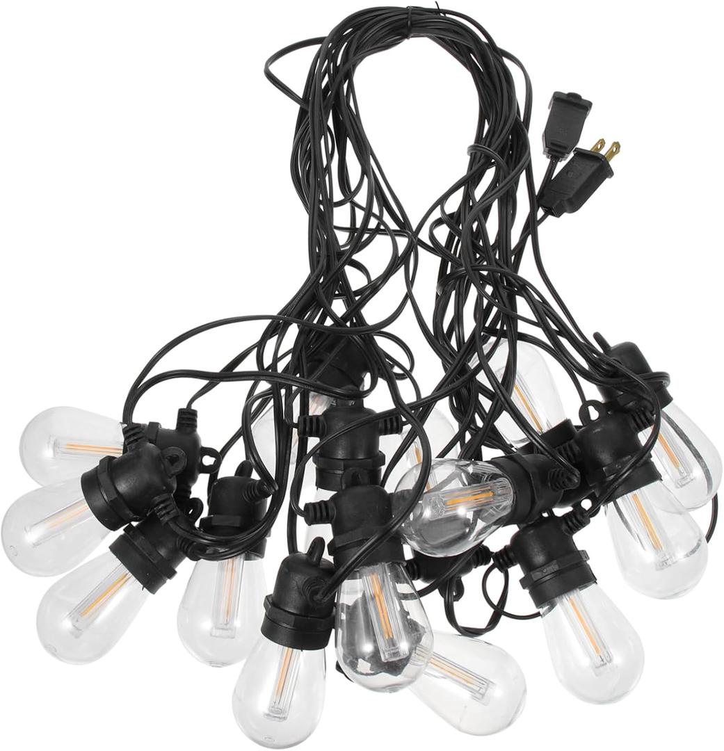 15m Outdoor Led String Lights Bulbs for Camping Garden Parties Christmas Decorations and More Us