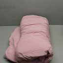 HOMFINE Cooling Comforter Japanese Double-Sided Cold Tech Fabric Cooling Blanket for Night Sweats Hot Sleepers, Q-Max 0.45 Soft Breathable Silky Smooth Lightweight Pink Summer Comforter King