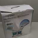 DENFANY 2 in 1 Hair & Facial Steamer Extendable 360° Arm for Home or Salon