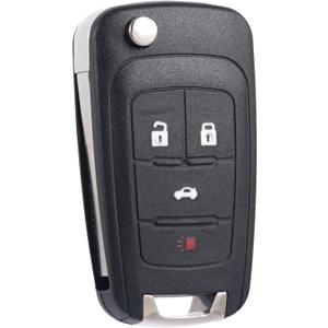 MechanMagic Keyless Entry Remote Control Car Key Fob Replacement for Buick Lacrosse Regal Verano Encore Allure Chevrolet Equinox Camaro Cruze Malibu Impala Sonic GMC Terrain 2010-2021 4 Buttons