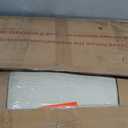 Ahomly Accent Chair Bedroom Chair with Lumbar Pillow Arm Chair with Solid Wood Frame, Soft and Thick Cushion for Living Room, Bedroom, Reading Room, Sunroom, Balcony, Reception Room, Linen Beige