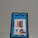 Tablet case for TCL TAB 8 LE 9137W / TAB 8 WiFi 9132X,Soft Silicone Hard PC Heavy Duty Protective Design Rugged Shockproof Rubber Tab Cover Kickstand Black+Blue