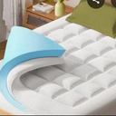 Dual Layer Memory Foam Mattress Topper - AprLeaf 3 Inch Pillow Top Mattress Topper, 2 Inch Cooling Gel Memory Foam and 1 Inch Pillow-Top Cover for Medium Support Relief Back Pain (Queen, Grey)