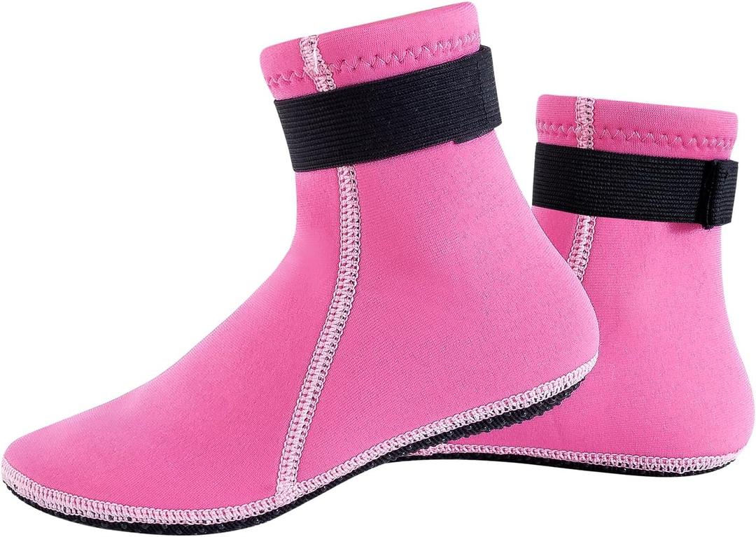 Kids Neoprene Socks 3mm Wetsuit Socks Beach Booties for Little Kids Swimming Snorkeling Surfing Diving