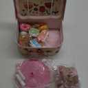 SMILESSKIDDO 46pcs Tea Party Set for Little Girls - Princess Tea Party Set,Kids Kitchen Pretend Play Toys - Toddler Tea Party Sets for Girls 3-5, Girls Tea Party Set Gift for 3 4 5 6 7 8 Girl(Garden)