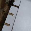 Pamapic 8 Drawers Vanity Desk with Mirror and Lights,Makeup Vanity with Power Outlet, 15 Storage Dresser with Mirror, Adjustable Width, Golden Handles Dressing Table, White