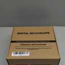 Andonstar AD249S-M 10.1 Inch HDMI Digital Microscope 2000x for Adults, 3 Lens 2160P UHD Video Record, Soldering Microscope for Electronics Repair, Error Coins, Pro Boom Arm Stand, Windows Compatible