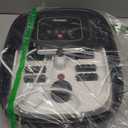 HOSPAN Collapsible Foot Spa with Heat, Bubble, Red Light, and Temperature Control, Foot Bath Massager with 8 Shiatsu Massage Rollers, Pedicure Foot Spa for Relaxation and Stress Relief, Black