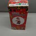 SdeNow Twerking Santa Claus,Booty Shaking Santa Dancing Santa Claus with Music Singing Animated Christmas Santa Toys for Kids- English Song