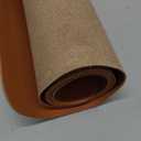 YSAGi Leather Desk Protector, Office Mat, Large Mouse Mat, Non-Slip PU Leather Blotter, Laptop Desk Mat, Waterproof Writing Pad for Office and Home (Brown, 35.4" x 17")