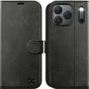 OCASE Compatible with iPhone 17 Pro Max Wallet Case, PU Leather Flip Folio Case with Card Holders RFID Blocking Kickstand [Shockproof TPU Inner Shell] Phone Cover 6.9 Inch 2025, Graphite