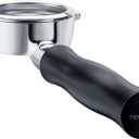 Normcore 58mm Bottomless Portafilter, Naked Portafilter Fits E61, Flair 58, ECM, Rocket, Sanremo, Synesso, Slayer, VBM, Included 18g Basket, Black