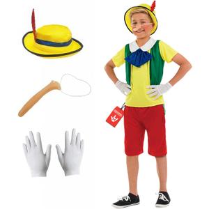 fun shack Fairytale Puppet Costume Kids, Book Characters Costumes for Kids, Storybook Character Costumes (Medium, Yellow)