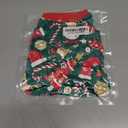 Fitwarm Christmas Dog Pajamas, Dog Winter Clothes for Small Dogs Boy Girl, Lightweight Velvet Pet Jammies, Red, Green, Medium