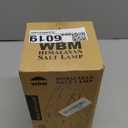 WBM Salt Lamp - USB Himalayan Salt Lamp with Touch Dimmer Control, Natural Pink Crystal, 5-7 lbs, Wooden Base, LED Bulb, Room Decor, Home Decor, Relaxation, Ambiance, Gift