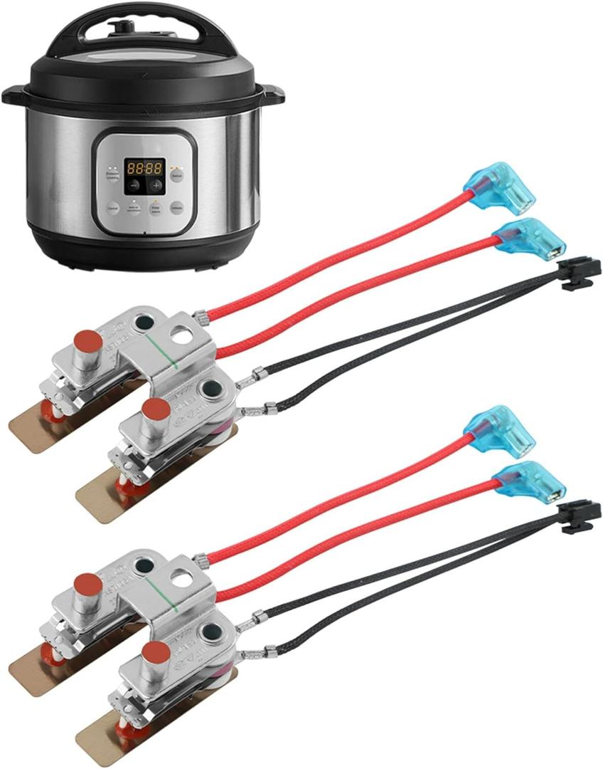 2Pack General Pressure Sensor Replacement, Pressure Switch Compatible with Instant Pot/Power Cooker/Power Quick Pot/Farberware/Gourmia Power Cooker