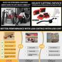 Furniture Movers with Wheels & Lifter Kit, Furniture Dolly Heavy Duty, Moving Appliance Gliders for Sofa Fridge Washing Machine (Light Duty)