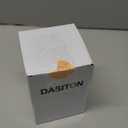 DASITON Makeup Brush holder Organizer, Crystal Cosmetic Makeup Brush Glass Brushes Storage Holder, Vintage Make Up Brush Cup Pen Pencil Holder striped vase(Coffee L)