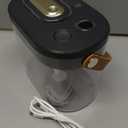 DIGIX Rechargeable Portable Humidifier-Smart Display,Night Light,Easy Clean,1.4L Small Humidifiers for Bedroom Baby, Personal Mini Humidifier for Travel Home Plants,3 Mist Modes, Auto Shut-Off (Black)