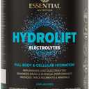 Essential Nutrition Hydrolift Electrolytes - Powerful Hydration Formula - with Trace Elements & Minerals - Keto Friendly - Sugar Free - Unflavored - 30 Sticks, No BB Date