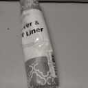 Drawer & Shelf Liner for Kitchen Cabinets 17.5 x 120", Non-Slip Non-Adhesive Shelf Paper Protect Dresser and Cupboard, Waterproof Drawer Mats for Bathroom, Easy to Cut (Grey Diamond)