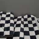 KIMODE Anti Fatigue Kitchen Mat for Floor, 17"x47"+17"x29" Checkered Kitchen Rugs Sets of 2, Kitchen Floor Mats Non-Slip, Cushioned Standing Desk mat for Sink Laundry Office Black and White