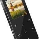 144GB MP3 Player - Music Player with Bluetooth 5.2 HiFi Sound Shuffle Single Loop FM Radio Built-in HD Speaker Voice Recorder Mini Design Ideal for Sport