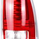 Lochnchn LED Tail Light Assembly Compatible with 20132018 Dodge Ram 1500,20142018 Ram 2500 3500 Right Passenger Side Led Taillights Rear Outer Tail Lamp Replace CH2801203 68093078AB