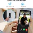 Aqara Doorbell Camera G400 with Chime, Wired/PoE, HomeKit Secure Video, 2K HD Head-to-toe View, 2-Way Audio, 2.4/5GHz Wi-Fi 6, Supports Alexa/Google/SmartThings, Local Detection & 24/7 Recording, IP65