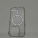 FNTCASE for iPhone 15 Pro Case: Clear Magnetic Phone Cases with Screen Protector Compatible with Magsafe Slim Anti Yellowing Rugged Shockproof Protective Transparent Cell Phone Cover (A-Clear)