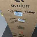 Avalon A3BLK Self Cleaning Bottom Loading Water Cooler Dispenser, 3 Temperature-UL/Energy Star Approved-Black Stainless Steel, 5 Gallons