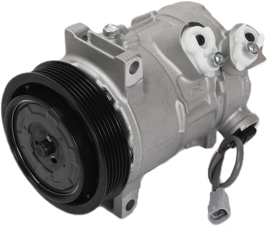 AC Compressor With Clutch Compatible With DODGE CALIBER 2009 2010 2011 2012 L4 1.8L 2.0L 2.4L/JEEP COMPASS PATRIOT 2009-2017 L4 2.0L 2.4L Replaces CO30011C 55111610AA