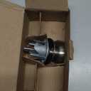 Schlage F10 PLY 619 Plymouth Door Knob, Hall & Closet Passage Lock, Satin Nickel