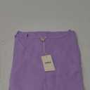 Womens 100% Linen Sleeveless V Neck Midi Summer Dresses with Pockets (Medium, Pink)