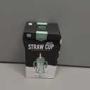 GROSMIMI Spill Proof no Spill Magic Sippy Cup with Straw with Handle for Baby and Toddlers, Customizable, PPSU, BPA Free 10 oz (Aqua green)