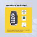 Replcament Key Fob Compatible with F-150 2023 FCC M3N-A2C931426 M3NA2C931426 Part Number 164-R8166 164R8166 164-R8185 164R8185