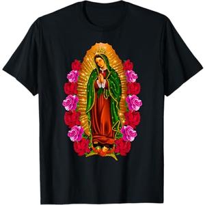 Our Blessed Virgin Mary Of Guadalupe
Our Lady Virgen De Guadalupe Saint Virgin Mary T-Shirt,2 XL