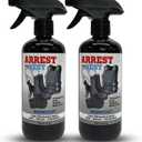 Arrest My Vest Military and Police Grade Odor Eliminating Spray for Body Armor Odor, Tactical Gear. Safe on K9's. Safe on All Ballistic Vests and Fabrics - Midnight Fragrance - 2 16 oz Bottles
