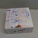 Portable Bottle Warmer for Travel, Cordless Baby Bottle Warmer, Rechargeable Bottle Warmer with 8 Adapters, 1 Milk Powder Container, Compatible with Most Bottle, Fast Heating, Blue