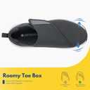 ORTOREX Men Orthopedic Diabetic Walking Shoes Edema Shoes for Swollen Feet (12, Grey)