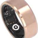 Yunir Smart Ring Health Tracker, Fitness Tracker Ring Monitoring Sleep Quality and Heart Rate, Waterproof Wearable Healthy Data Recorder with APP (No. 8)