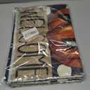 3 x Doncida 3 Pack Happy Halloween Thanksgiving Christmas Garden Flag 12x18 inch Double Sided Burlap Pumpkin Welcome Fall Holiday Small Yard Flag for Outside Decoration