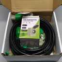 RVINGPRO 30 Amp Generator Cord 25FT and Power Inlet Box, Pre-Drilled 30 Amp Generator Inlet Box with Cord, NEMA L14-30P to L14-30R Generator Cord Waterproof Combo Kit, ETL Listed