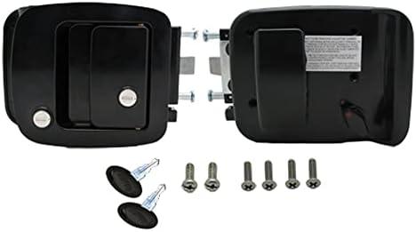 AP Products 1212.1215 013-257 Standard Bauer RV Entrance Door Lock, Black